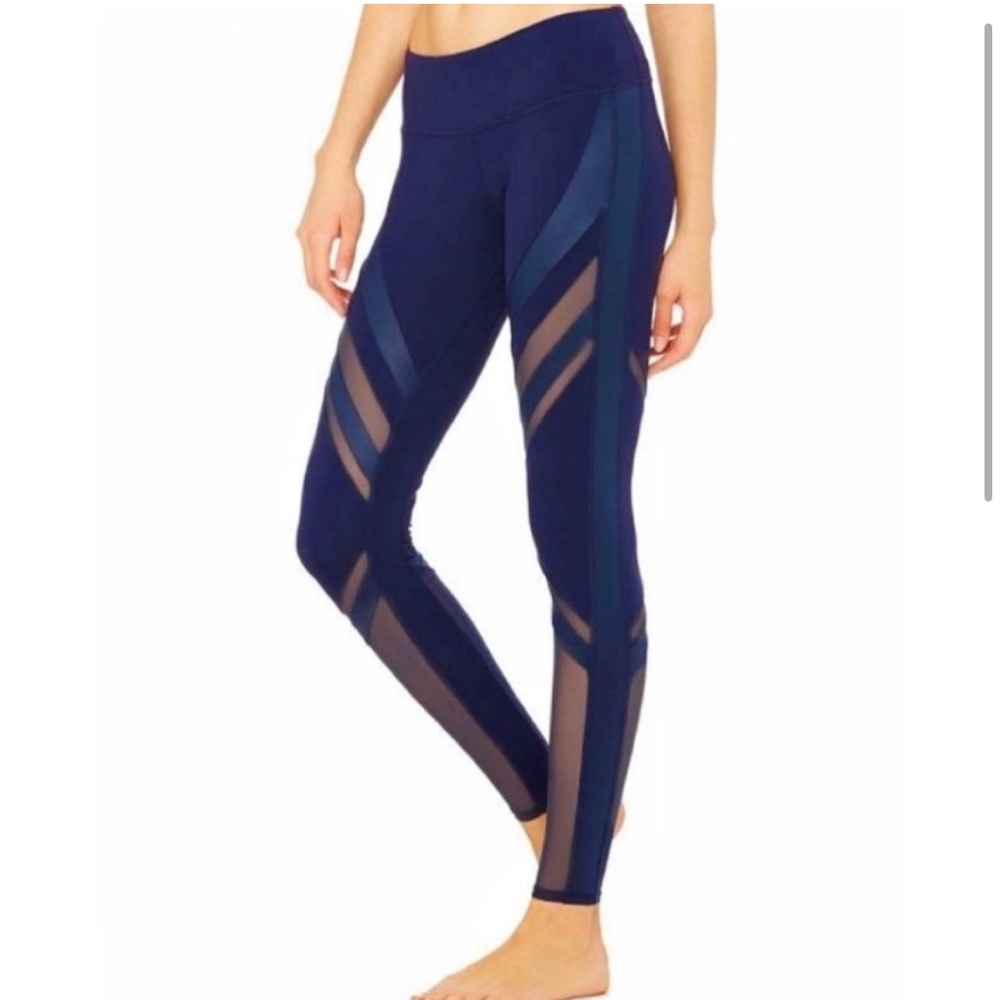 ALO epic legging in rich navy